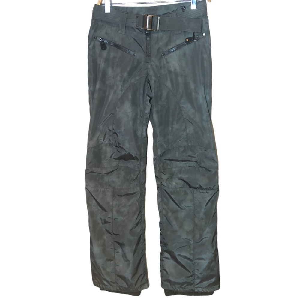 KRU Italian Designer Snow Ski SnowBoarding Pants Women’s M green